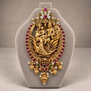 Large Temple Tableau Pendant